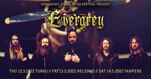 Evergrey (SWE), pe 13.5.2022, Helsinki, On the Rocks