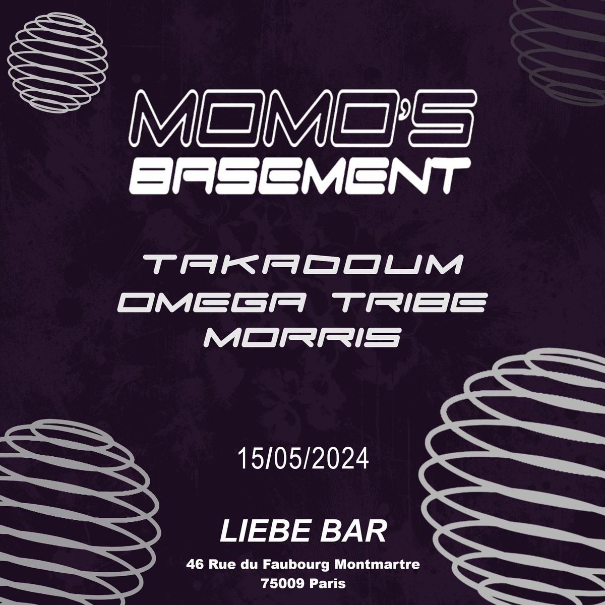 Momo's Basement x Liebe Bar