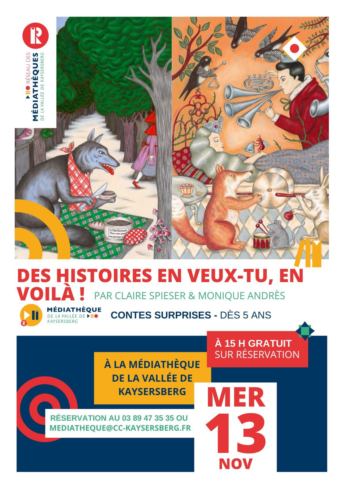 Des histoires en veux-tu en voil\u00e0 !