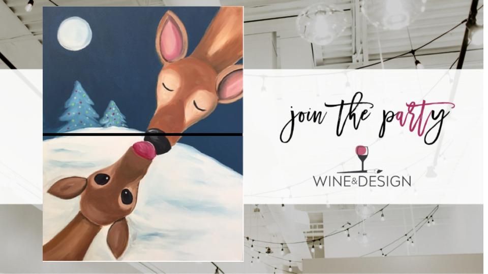 Parent & Me Reindeer! | Wine & Design