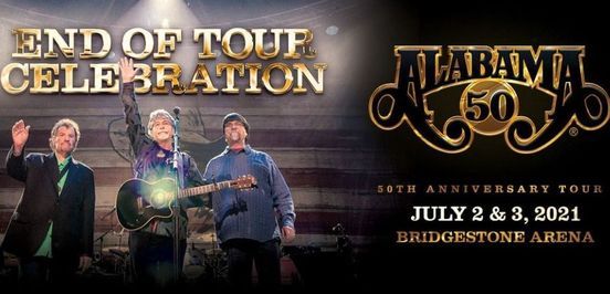 Alabama's 50th Anniversary Tour - Night 1 2020\/02\/07