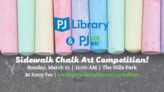 PJ Sidewalk Chalk Competition