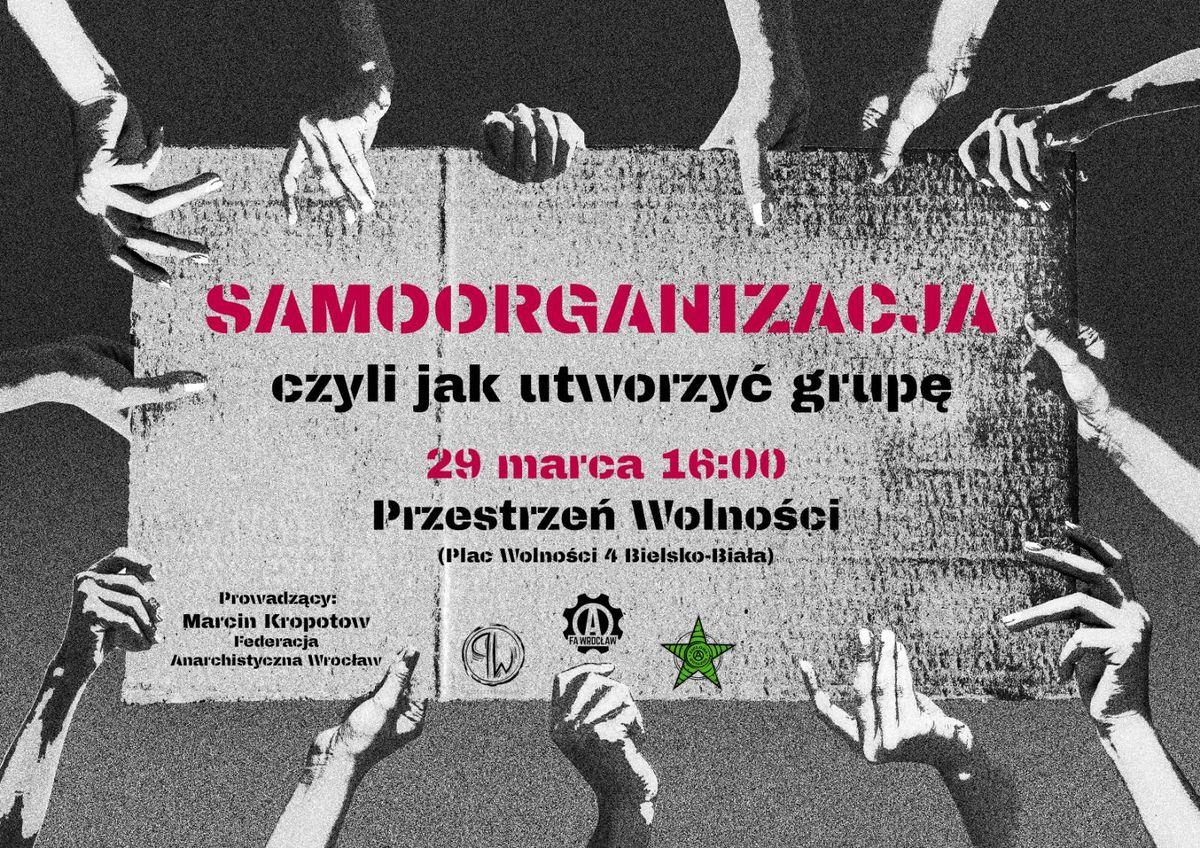 SAMOORGANIZACJA - czyli jak utworzy\u0107 grup\u0119