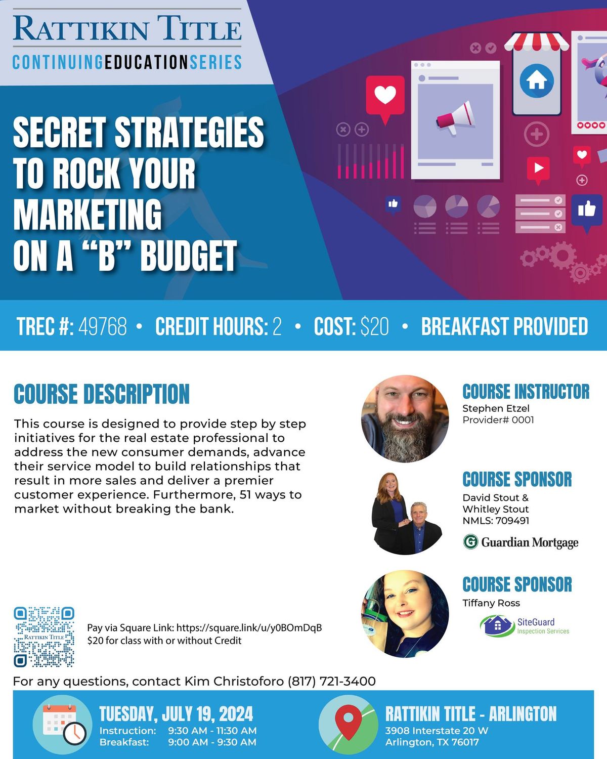 Secret Strategies to Rock your Marketing on a \u201cB\u201d Budget