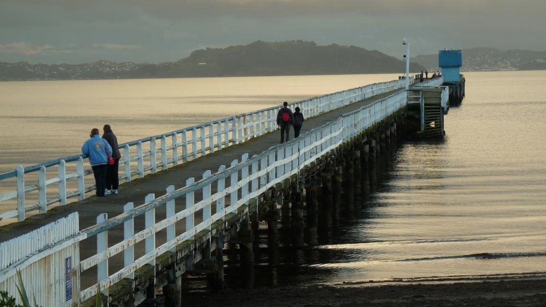 Petone Wharf - Captured in Art and Photography