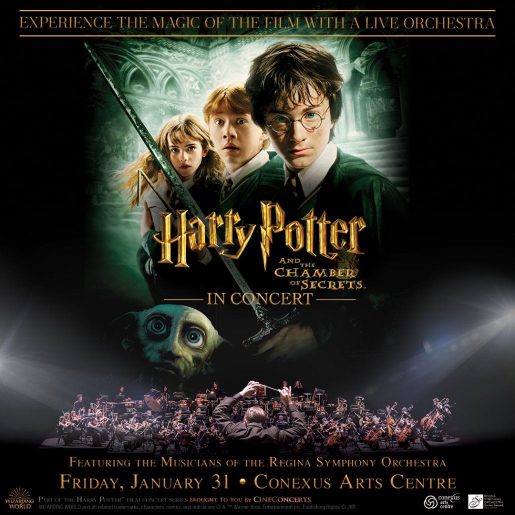 Harry Potter and The Chamber of Secrets in Concert at Conexus Arts Centre