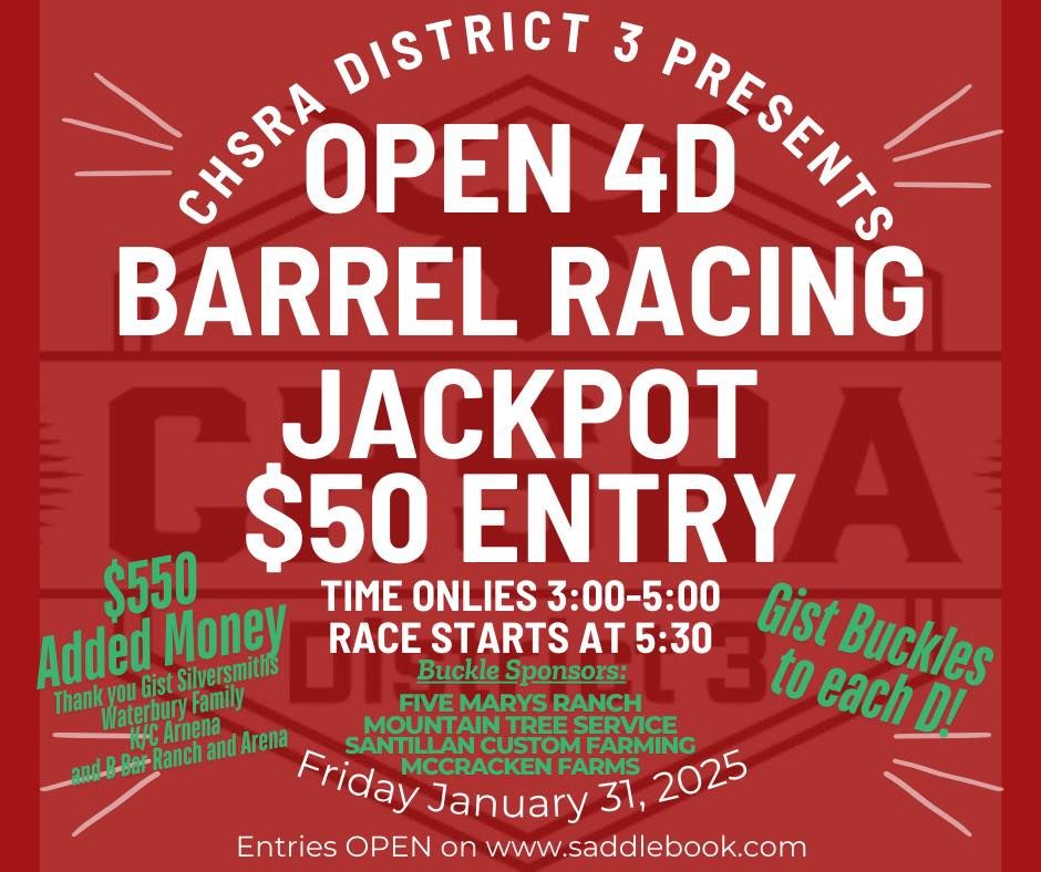 4D Open Barrel Race