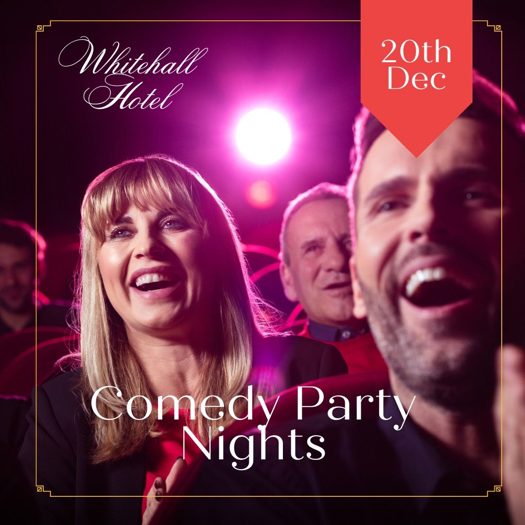 Christmas comedy party plus 3 course meal