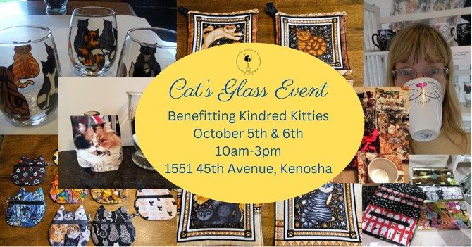 The Cat's Glass Event benefitting Kindred Kitties