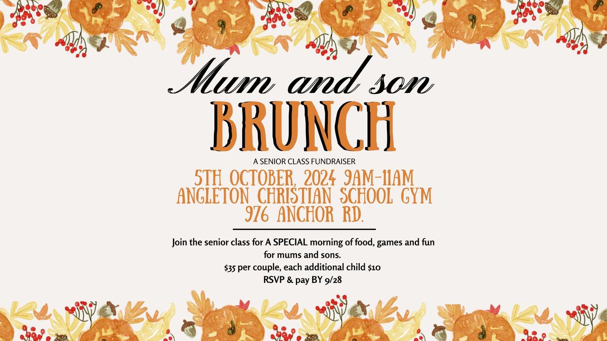 Mother & Son Brunch Bash