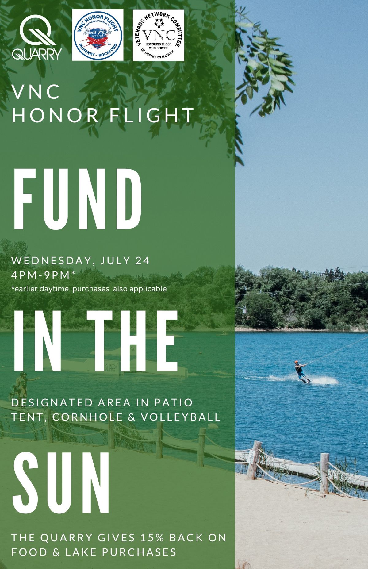 Quarry FUNd in the Sun: VNC Honor Flight
