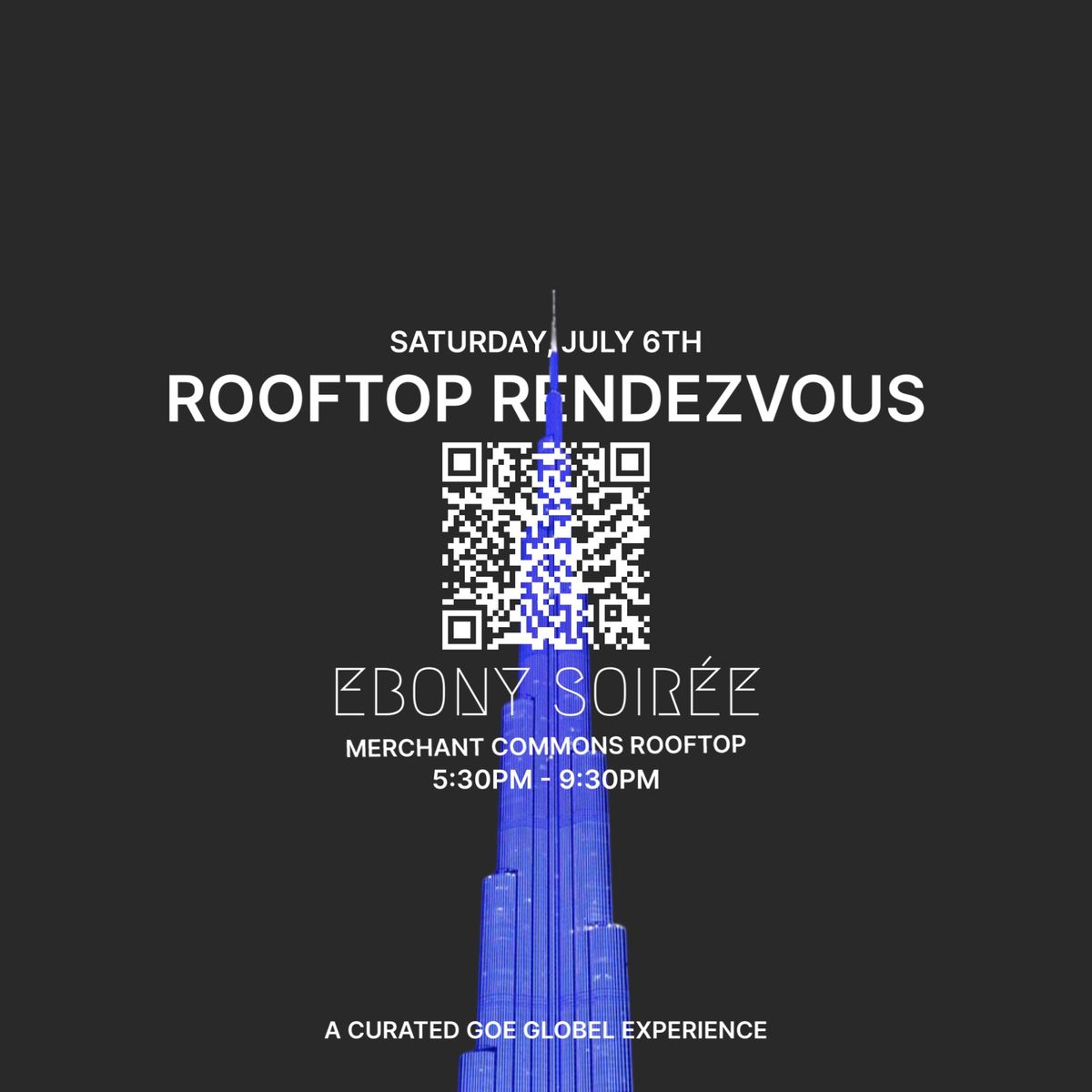 Rooftop Rendezvous Ebony Soir\u00e9e 