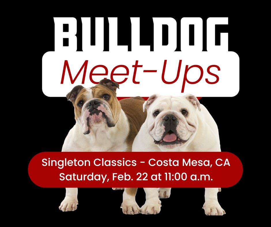 Costa Mesa, CA Bulldog Meet-Up