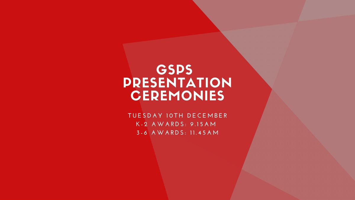 GSPS Presentation Day