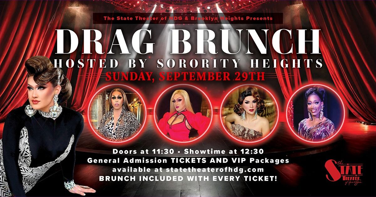 September Drag Queen Brunch Hosted by Sorority Heights