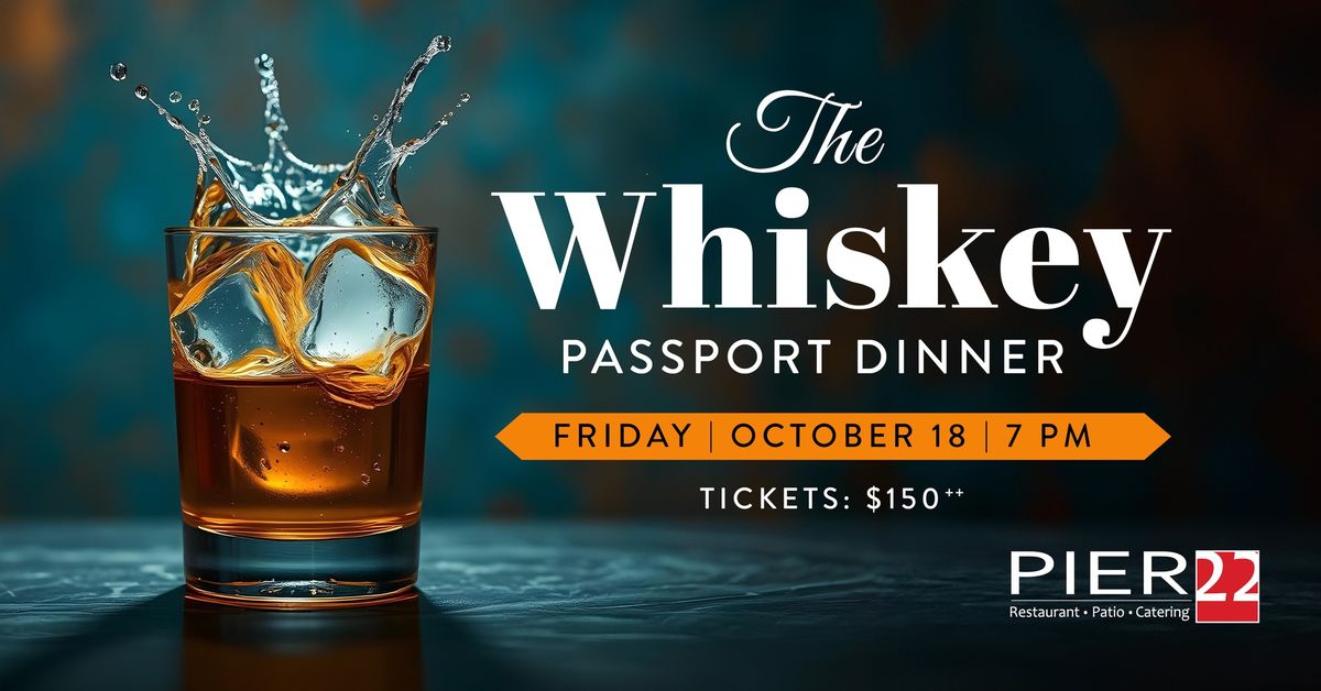 The Whiskey Passport Dinner