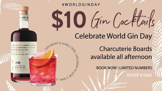 World Gin Day Easts Bondi Junction 12 June 21