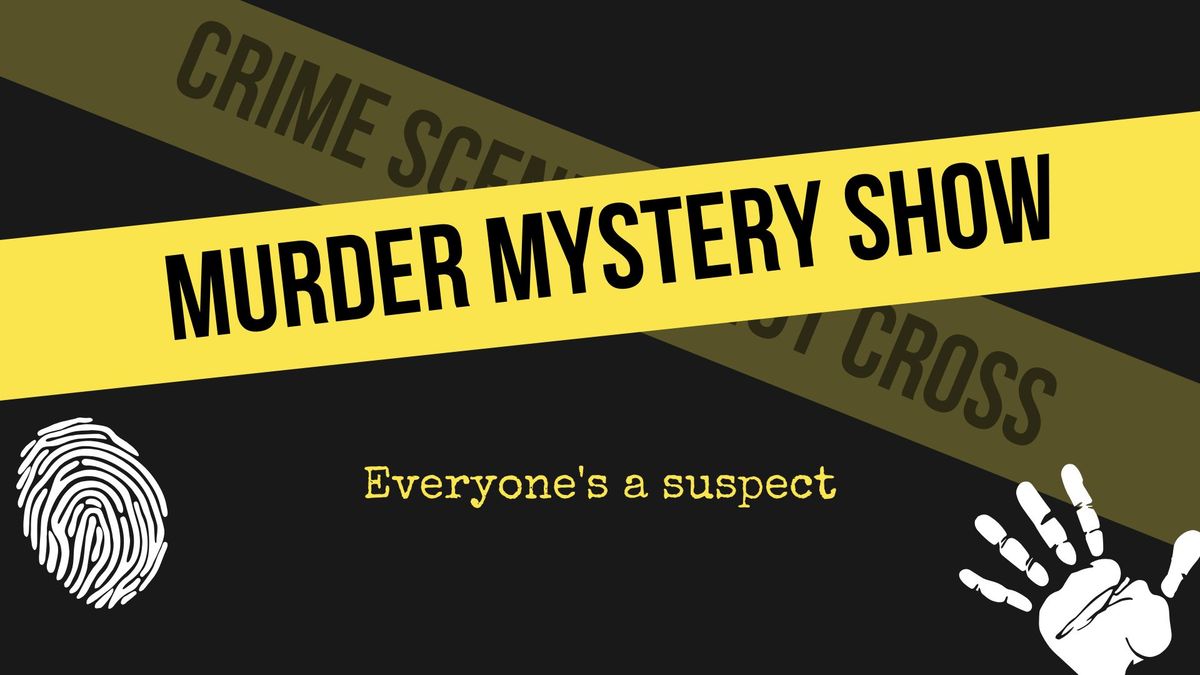 Murder Mystery Show - Save the Date - CraftWorx Taproom