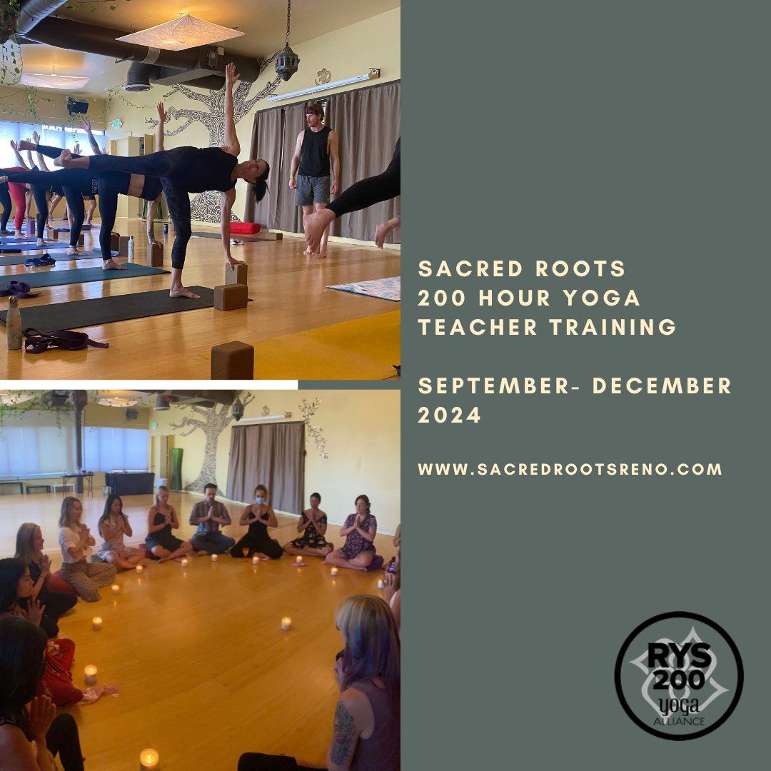 Sacred Roots 200 Hour Yoga Teacher Training