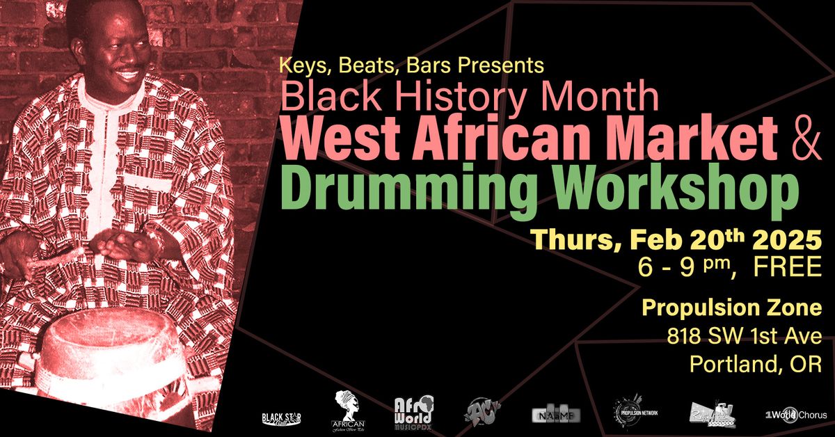 Black History Month Event & Drumming Workshop