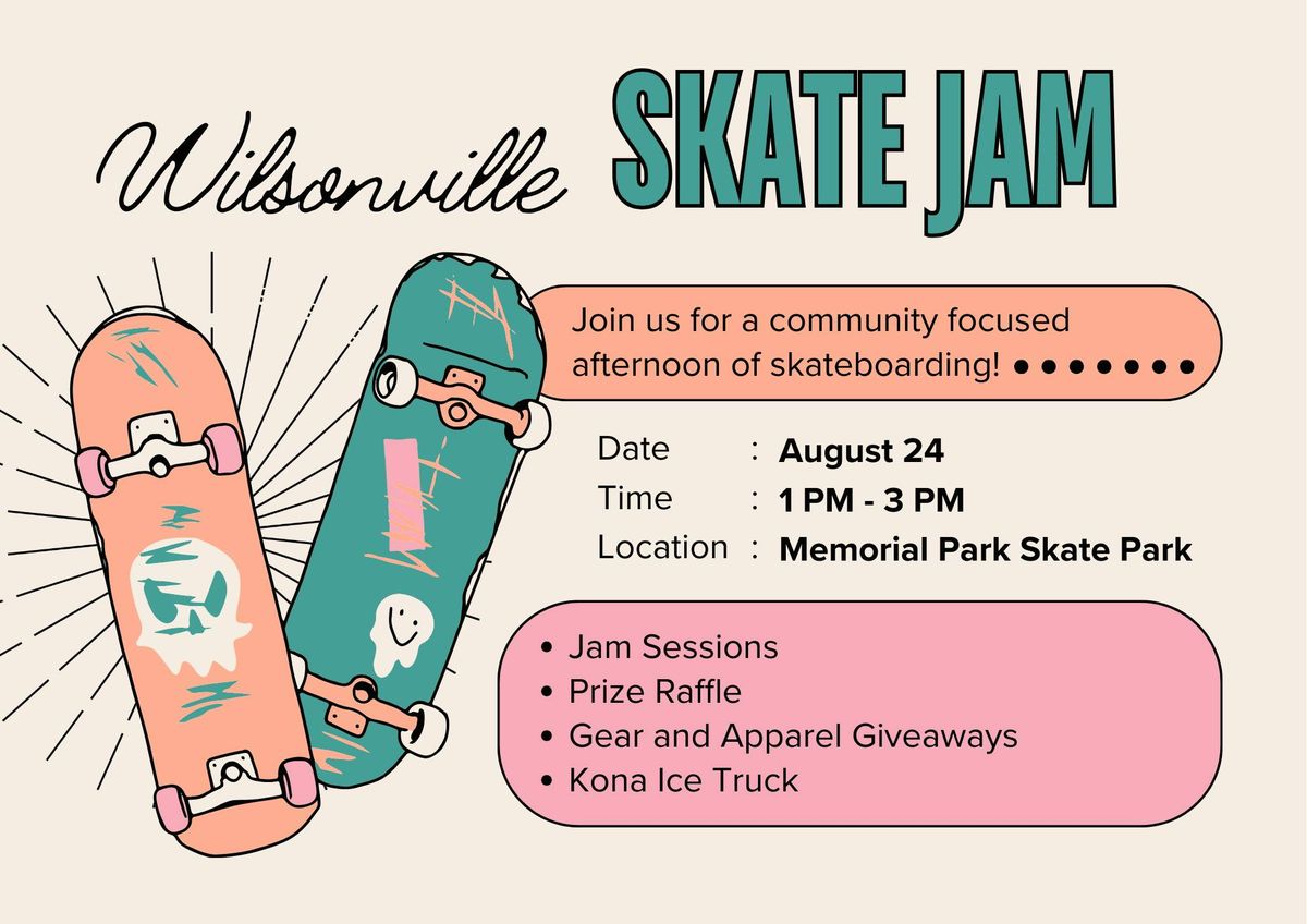 Wilsonville Skate Jam