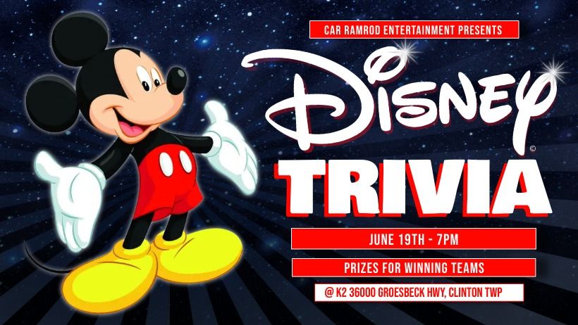 Disney\/Pixar Trivia at K2!