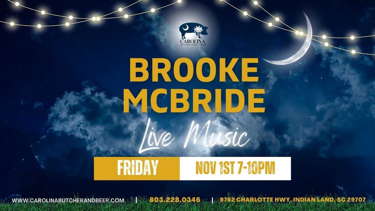 Live Music - Brooke McBride