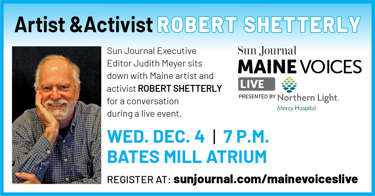 Maine Voices Live with Robert Shetterly