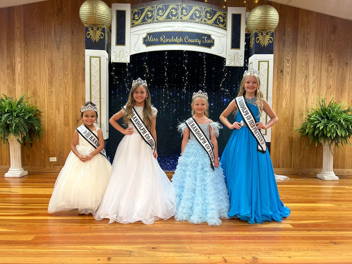 2024 Randolph County Fair Children\u2019s Pageant Ages 5-12