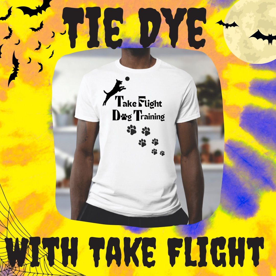 Tie Dye Pawty with Take Flight Dog Training