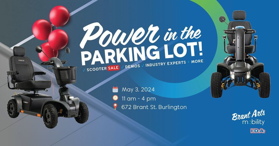 Power in the Parking Lot: Mobility Scooter Sale!