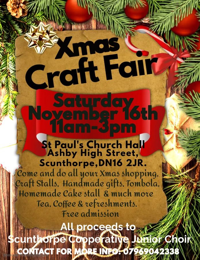 Christmas Fundraising Craft Fair