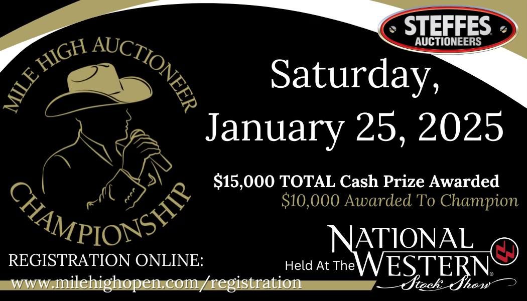 2025 Steffes Group Mile High Auctioneer Championship