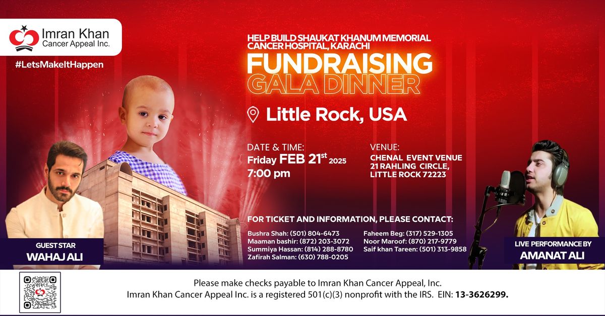 Little Rock Fundraising Gala Dinner | USA