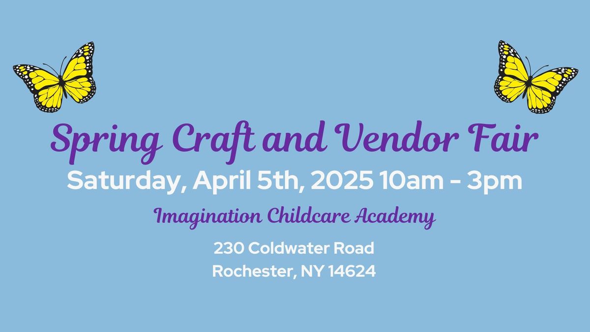 Spring Craft and Vendor Fair 2025