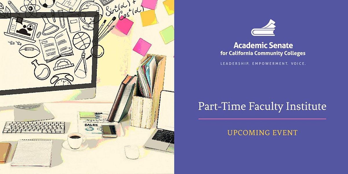 2021 Part-Time Faculty Institute - Virtual Event
