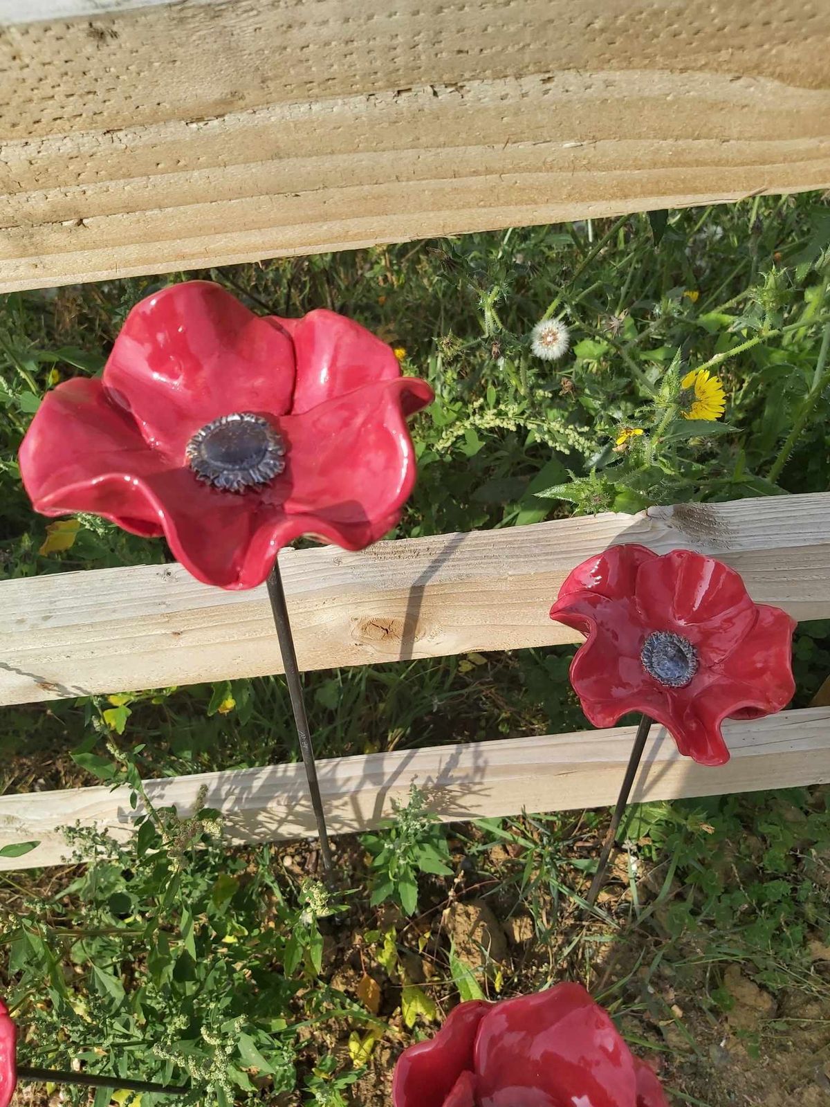 Ceramic Poppies Workshop