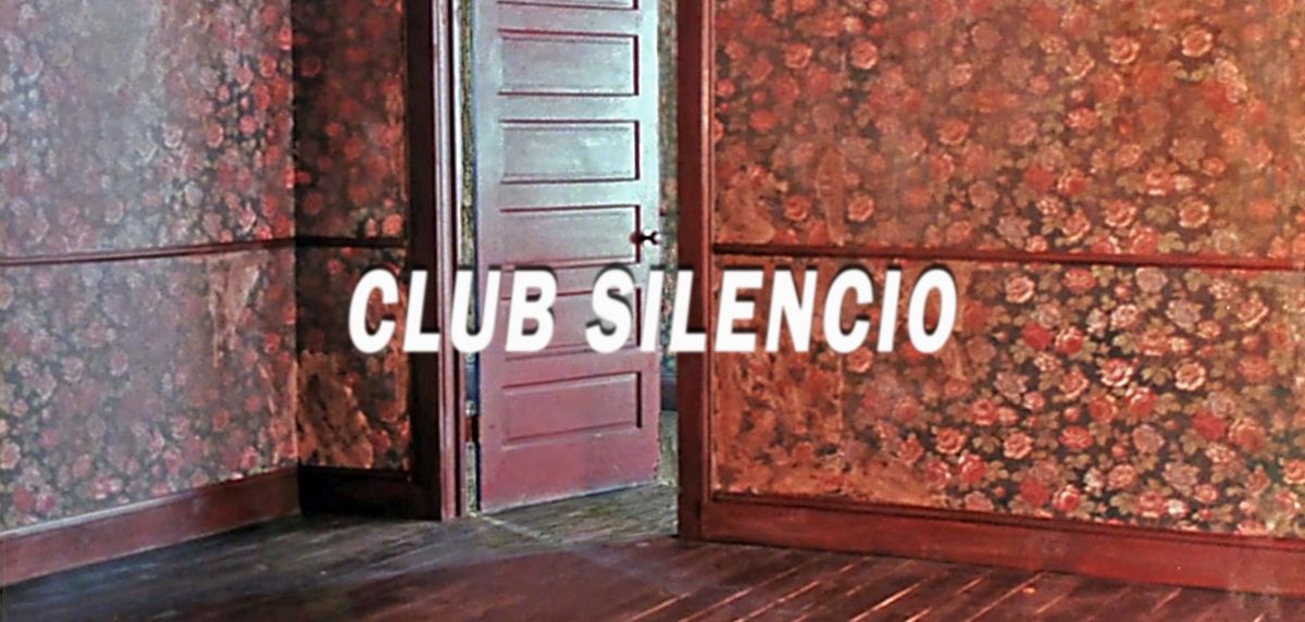 CLUB SILENCIO: David Lynch Night #1