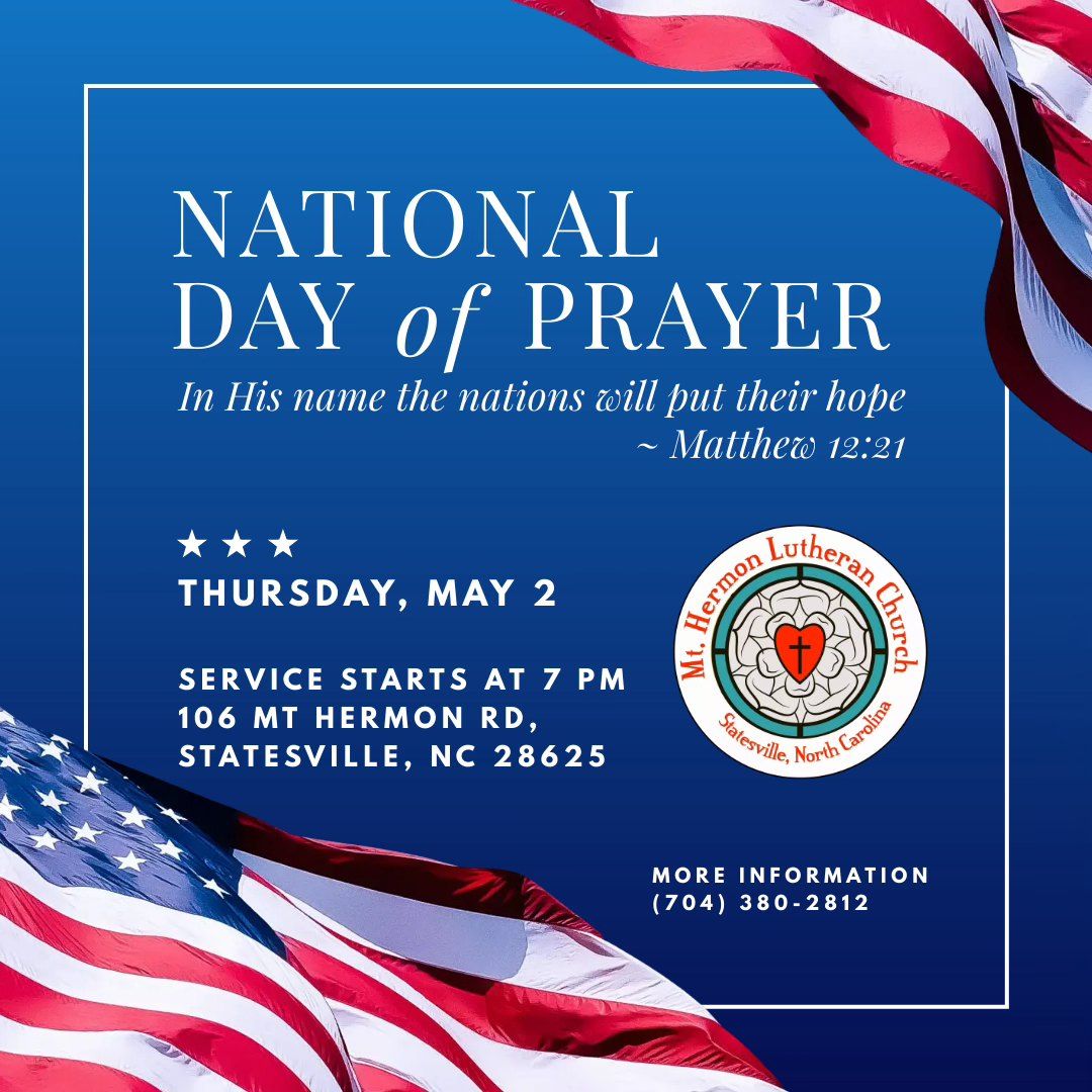 National Day of Prayer Service