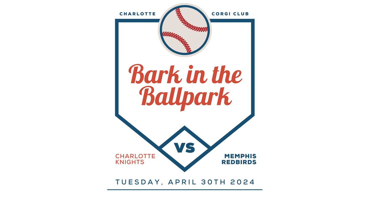 Charlotte Corgi Club at Bark in the Ballpark 