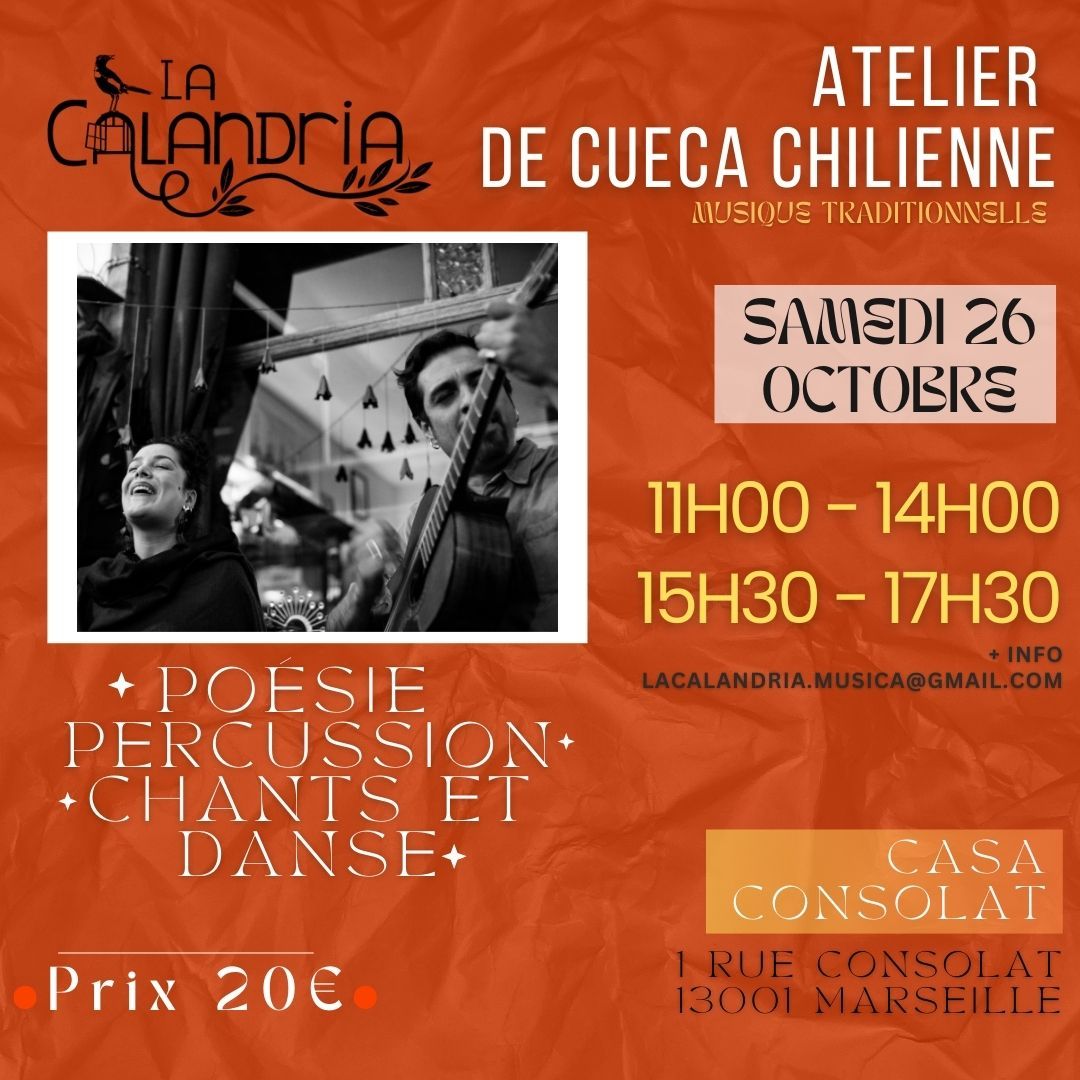 Atelier de Cueca chilienne - Casa Consolat