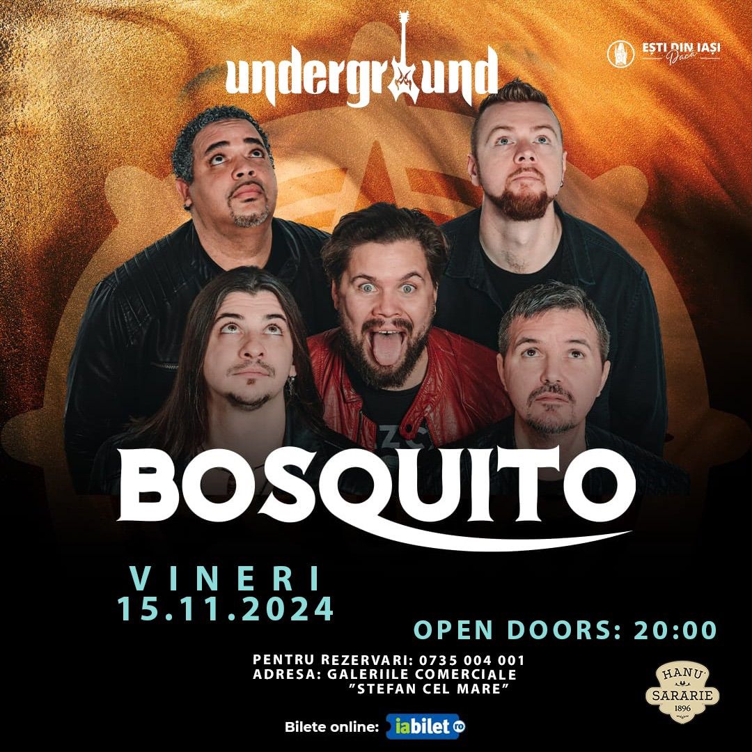 BOSQUITO @Underground Pub