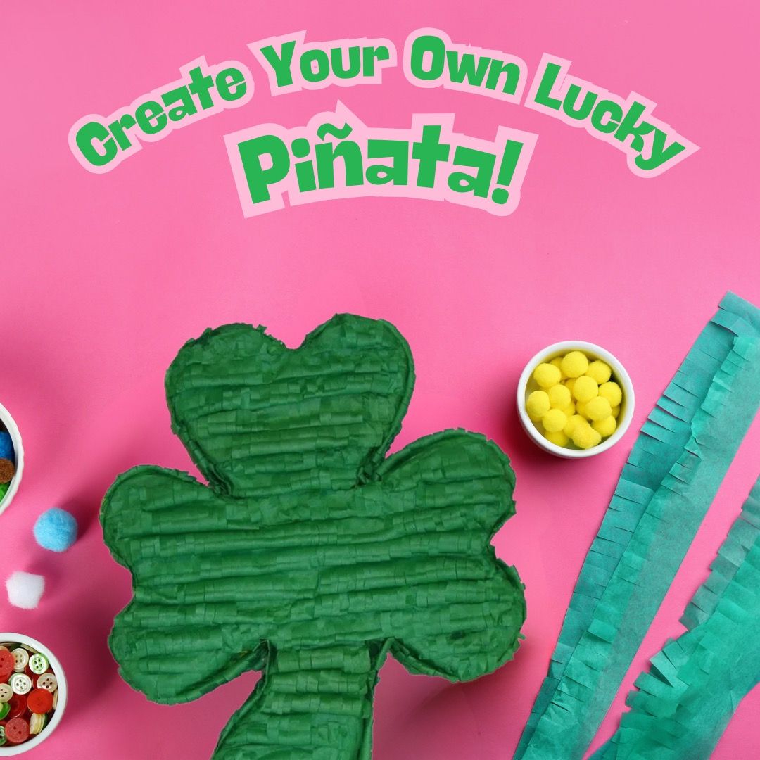 St. Patrick's Day Mini Pi\u00f1atas - Free