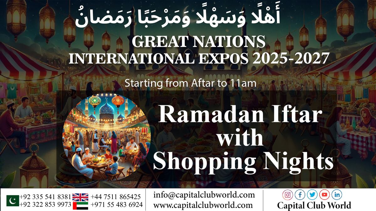 Ramzan Iftar with Shopping Nights