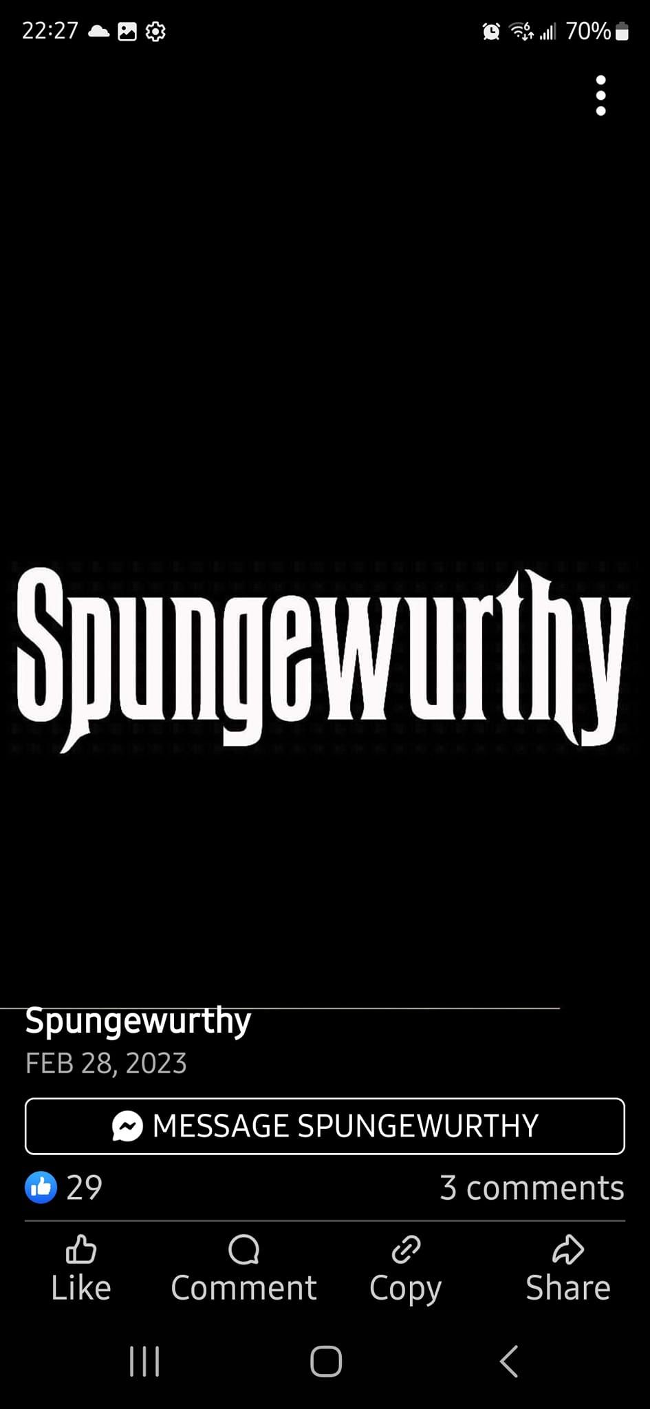 Spungewurthy 