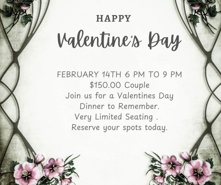 Farm to Table Valentines Day Dinner