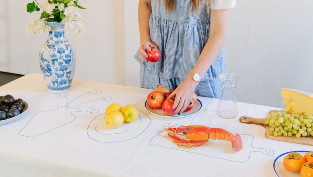 Embroider Your Own Tablecloth with Sally Bower
