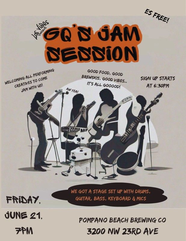 GQ's Jam Session\/Open Mic Night
