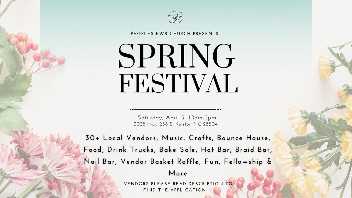 PFWBC Spring Festival 