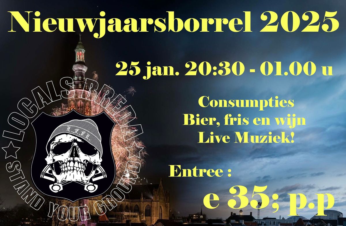 Nieuwjaarsborrel 2025